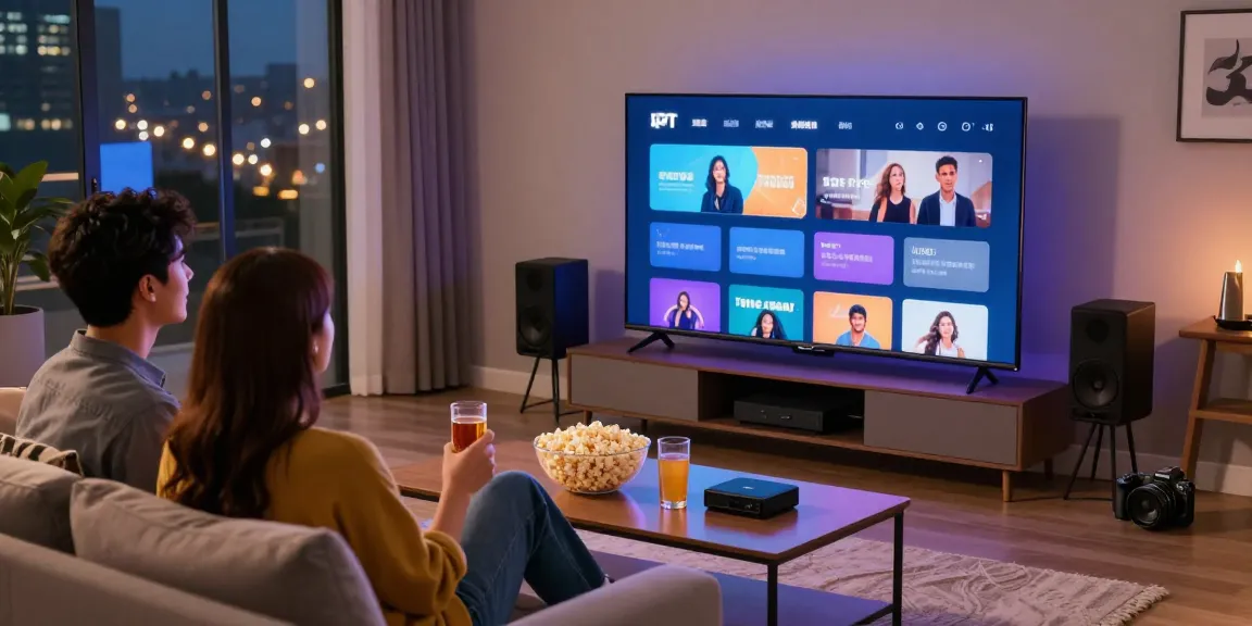 Regardez Atlas pro ontv sur une télévision intelligente, confortablement installé avec du popcorn.